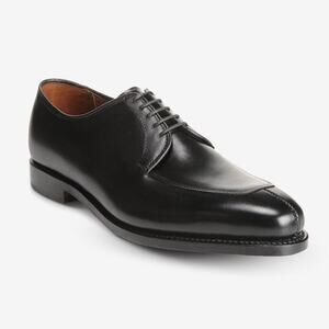 Allen Edmonds Delray Blucher Dress Shoe Black Leather Derby Oxford Shoes 10 D
